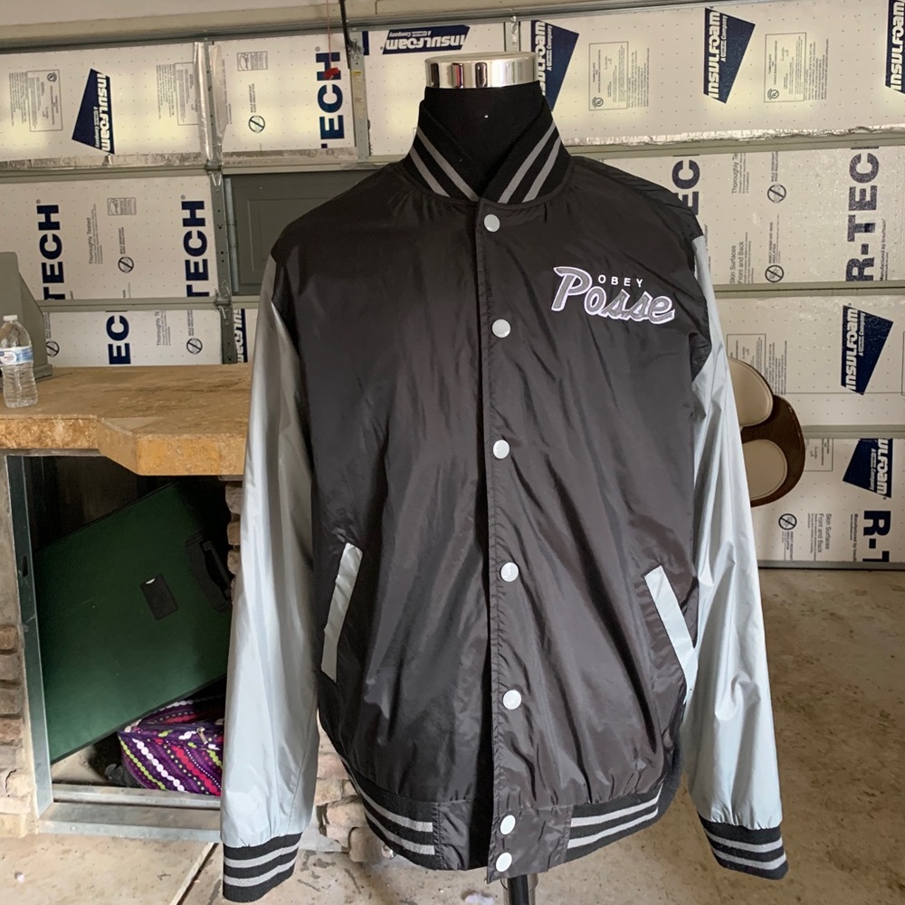 OBEY POSSE JACKET CLEAN LIKE NEW XL